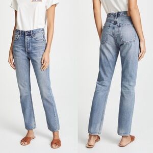 Citizens of Humanity Charlotte Straight Leg Jeans Wynwood Wash